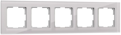 Рамка универсальная Werkel Favorit 5-м. стекло дымчатый картинка